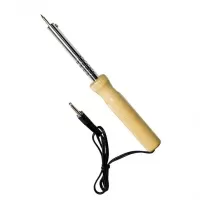 Электропаяльник 60 Вт с деревянной рукояткой, "MAXIMUM" МХ015 - 60